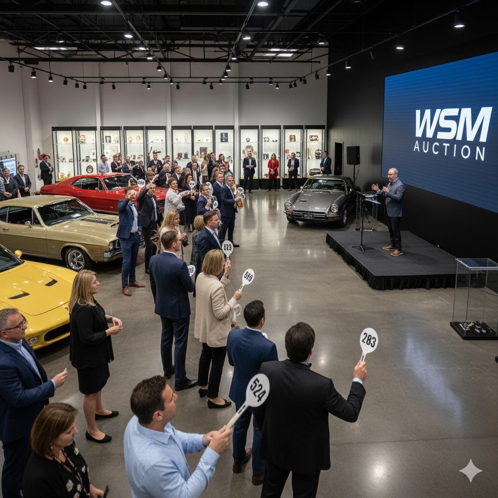 WSM Auction: Online Bidding for Equipment & Assets 2 WSM Auction